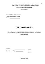 Research Papers 'Kuģošanas noteikumi un to kontrole Latvijas Republikā', 2.
