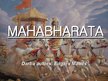 Presentations 'Mahabharata', 1.
