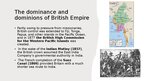 Presentations 'British Empire - the world's foremost economic power', 3.