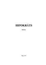 Research Papers 'Hipokrāts', 1.