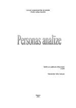 Research Papers 'Personas analīze', 1.