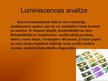 Presentations 'Luminiscence', 13.