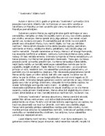 Essays 'Darbs par Albēra Kamī romānu “Svešinieks”', 1.