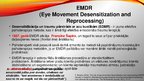 Presentations 'EMDR desensibilizācija un traumu pārstrāde ar acu kustībām', 12.