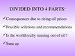 Summaries, Notes 'Oil Problems in the World - Presentation and Summary in the English Exam at Bank', 5.