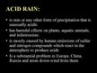 Presentations 'Acid Rain', 2.