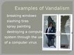 Presentations 'Vandalism', 5.
