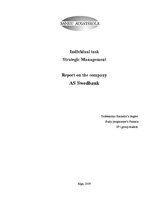 Research Papers 'Strategic Management in Swedbank', 1.