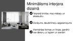 Presentations 'Minimālisms', 9.