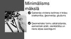 Presentations 'Minimālisms', 30.