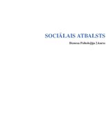 Essays 'Sociālais atbalsts', 1.