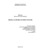 Research Papers 'Eiropas Savienības vēsture', 1.