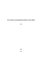 Essays 'Mans viedoklis par pedagoģiskajiem principiem Latvijas izglītībā', 1.
