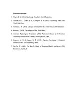 Essays 'Psiholoģijas nozīme cilvēka dzīvē: teorija, prakse un nākotnes perspektīvas', 7.