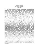 Essays 'Viduslaiku filosofija,Sv.Aurēlijs Augustīns', 1.