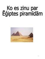 Research Papers 'Ēģiptes piramīdas', 1.