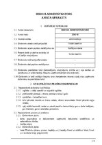 Samples 'Biroja administrators - amata apraksts', 1.