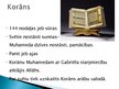 Presentations 'Islāms', 11.