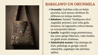 Presentations 'Joruba', 7.