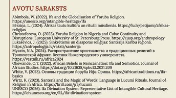 Presentations 'Joruba', 26.
