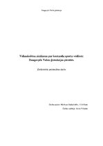 Research Papers 'Sporta veidi', 1.