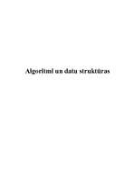 Research Papers 'Algoritmi un datu struktūras', 1.