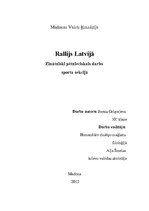 Research Papers 'Rallijs Latvijā', 26.