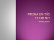 Presentations 'Prizma un tās elementi', 1.