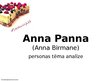 Presentations 'Personas tēla analīze - Anna Panna', 1.