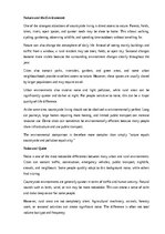 Essays 'Living in the city versus living in the countryside', 5.