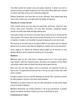 Essays 'Living in the city versus living in the countryside', 7.