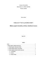 Research Papers 'Bilskas pagasta finansiālo problēmu risināšanas virzieni', 1.