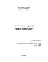 Research Papers 'Recenzija par Visvalža Lāča grāmatu "Vai vēlreiz zem krievu zābaka"', 1.