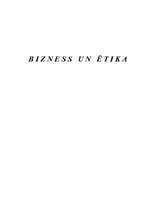 Research Papers 'Bizness un ētika', 1.