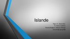 Presentations 'Islande', 1.