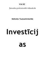 Research Papers 'Investīcijas', 1.
