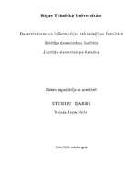Research Papers 'Datoru organizācija un asembleri', 1.