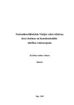 Research Papers 'Nacionālsociālistiskās Vācijas valsts iekārtas, tiesu sistēmas un konstitucionāl', 1.