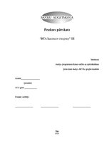 Practice Reports 'Prakses atskaite. BTA Insurance Company SE', 1.