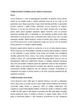 Summaries, Notes 'Vasilijs Kandinskis', 1.