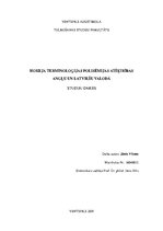 Research Papers 'Hokeja terminoloģijas polisēmijas atšķirības angļu un latviešu valodā', 2.