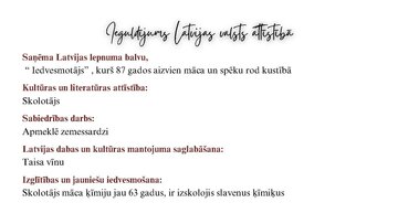 Presentations 'Latvijas patrioti', 11.