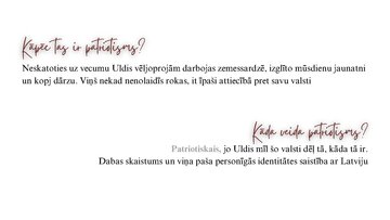 Presentations 'Latvijas patrioti', 12.