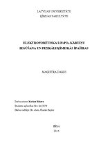 Research Papers 'Elektroforētiska LiFePO4 kārtiņu iegūšana un fizikāli ķīmiskās īpašības', 1.