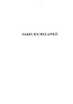 Research Papers 'Darba tirgus Latvijā', 1.