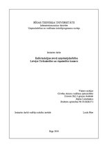 Research Papers 'Informācijas avoti uzņēmējdarbībā. Latvijas Tirdzniecības un rūpniecības kamera', 1.