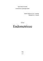 Research Papers 'Endometrioze', 1.