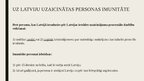 Presentations 'Lūgums ārvalstij par procesuālās darbības veikšanu', 13.