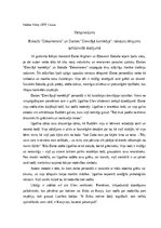 Essays 'Bokačo "Dekamerons" un Dantes "Dievišķā komēdija": raksturu tēlojums salīdzinošā', 1.