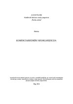 Research Papers 'Komercsabiedrību reorganizācija ', 1.